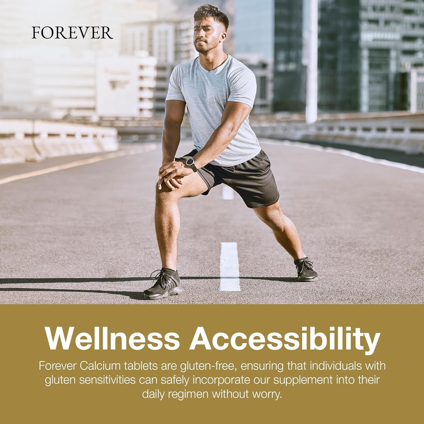Forever Living - Forever Calcium® - Optimal Bone Health Support - Gluten-Free - Di-Calcium Malate Blend, Vitamin D, Magnesium, and Zinc - 120 Tablets