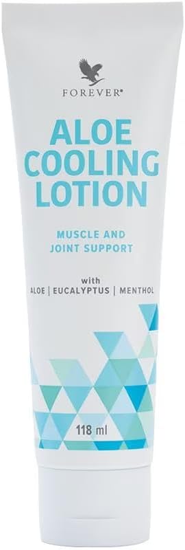 zz 039 Forever Aloe Cooling Lotion with Eucalyptus and Menthol | Muscle and Joint Support