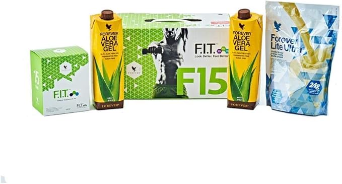 F15 Vanilla – Ignite Your Transformation: Forever Living F15, Forever Lite Ultra & Aloe Vera Gel for Weight Loss, Fitness, & Essential Self-Care