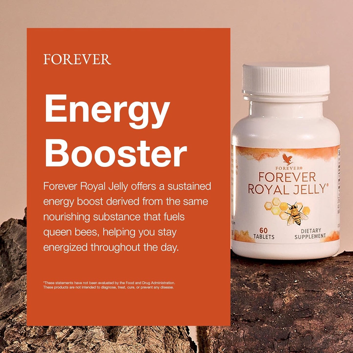Forever Living - Royal Jelly - Vegetarian-Friendly and Gluten-Free Supplement for Energy and Vitality - 2 Bottles