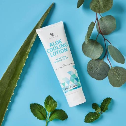 Aloe Cooling Lotion – Forever’s Eucalyptus & Menthol Formula for Muscle & Joint Support | Unleash Self-Care & Rapid Recovery