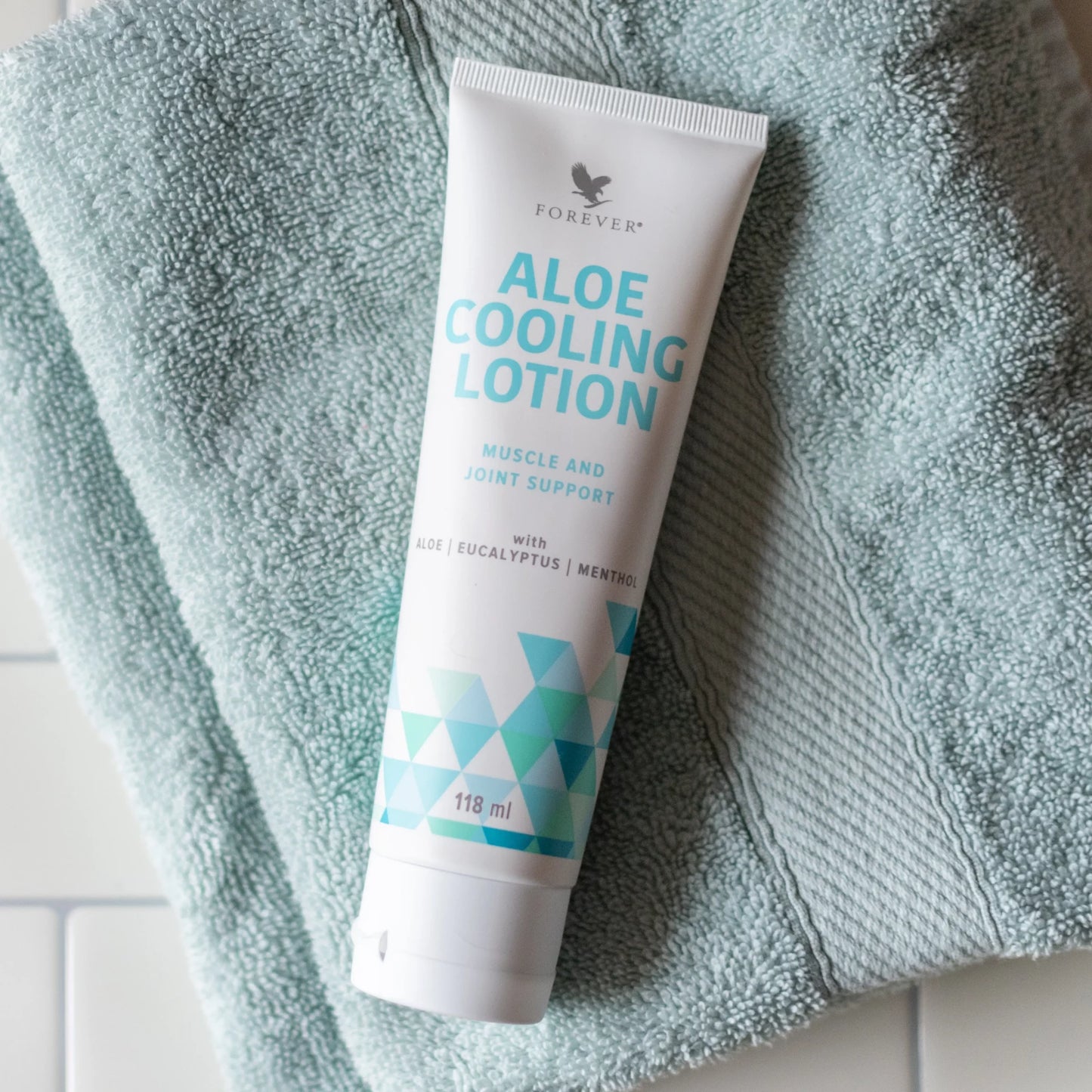 Aloe Cooling Lotion – Forever’s Eucalyptus & Menthol Formula for Muscle & Joint Support | Unleash Self-Care & Rapid Recovery