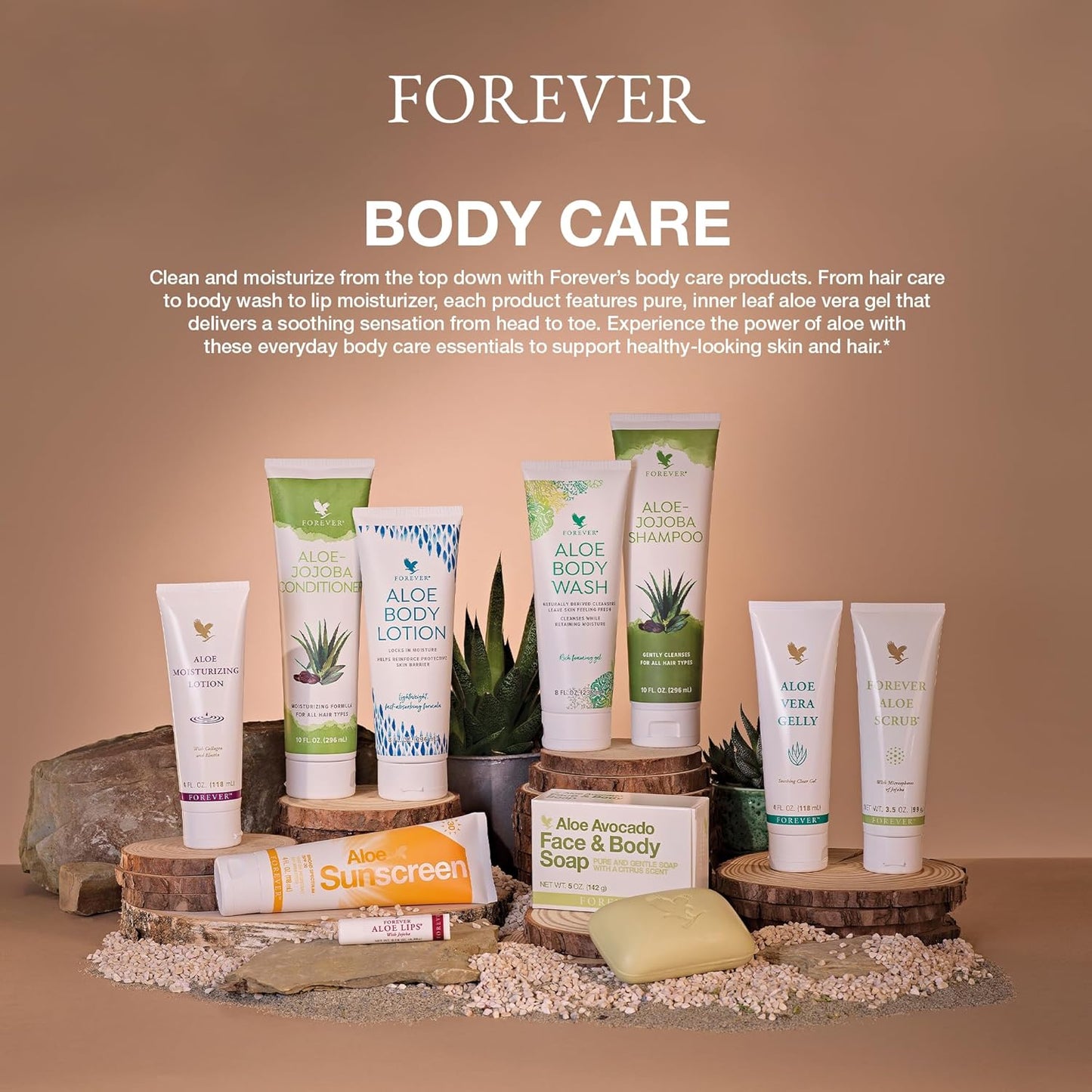 Forever Living - Aloe Vera Gelly - Pure Aloe Gel for Soothing and Moisturizing Skin, Non-Staining and Fast-Absorbing, Vegan and Gluten-Free, 4 Fl Oz
