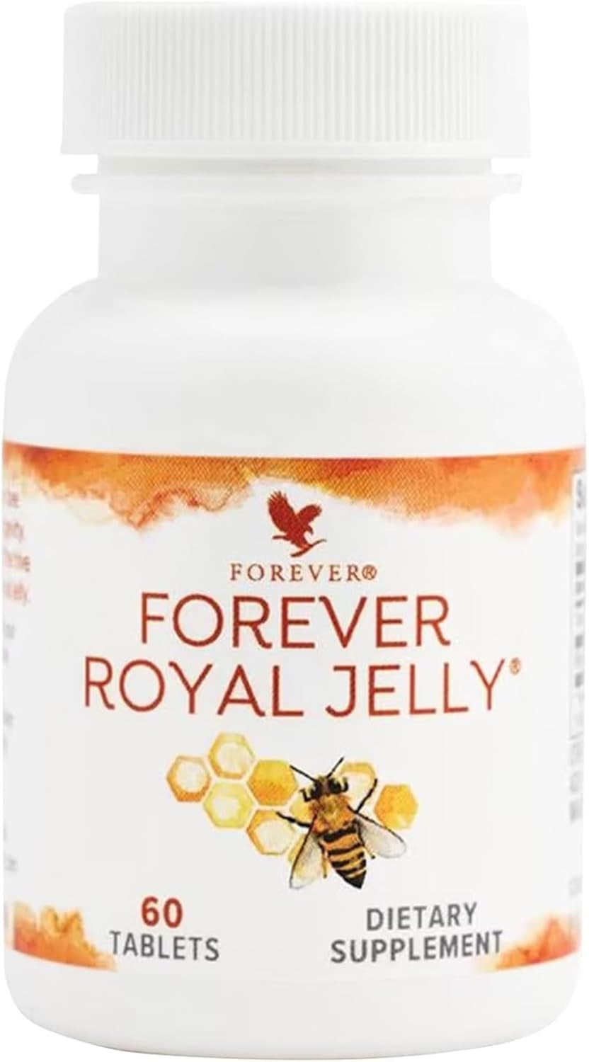Forever Living - Royal Jelly - Vegetarian-Friendly and Gluten-Free Supplement for Energy and Vitality - 2 Bottles