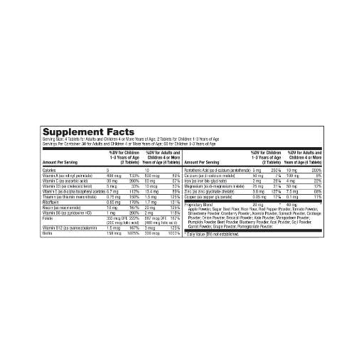 Forever Kids Chewable Multivitamin: Spark Healthy Growth & Joyful Vitality with Grape Flavor – 120 Tablets, No Artificial Flavors
