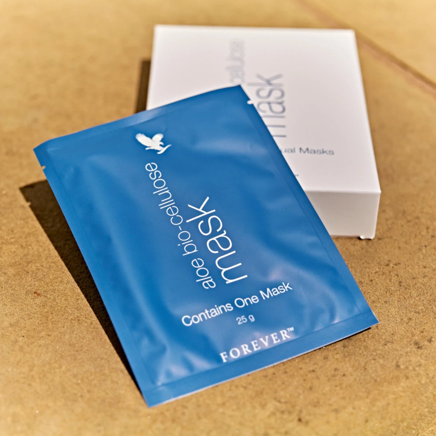 Aloe Bio-Cellulose Mask – Forever Living’s Moisturising Aloe Mask with Horse Chestnut & Seagrass for Essential Self-Care, Youthful Glow & Hydration