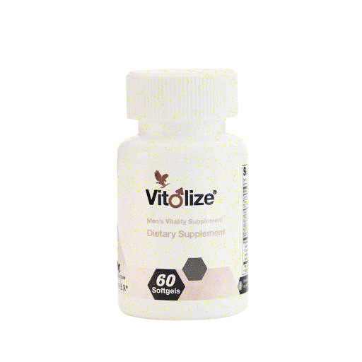 Vitolize for Men: Ignite Your Inner Vitality; Reclaim Youthful Strength – Ultimate Prostate, Hormonal; Self-Care Support (60 Softgels)