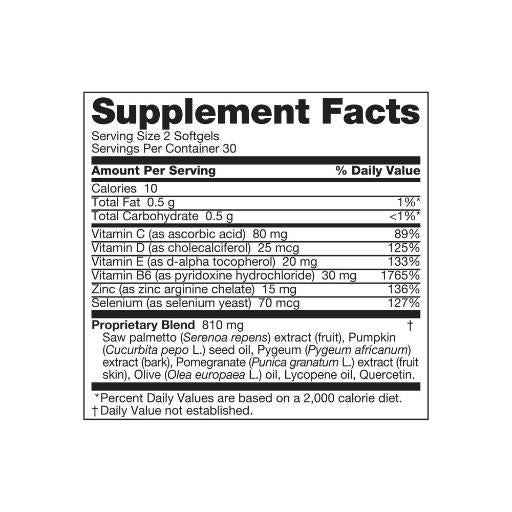 Vitolize for Men: Ignite Your Inner Vitality; Reclaim Youthful Strength – Ultimate Prostate, Hormonal; Self-Care Support (60 Softgels)