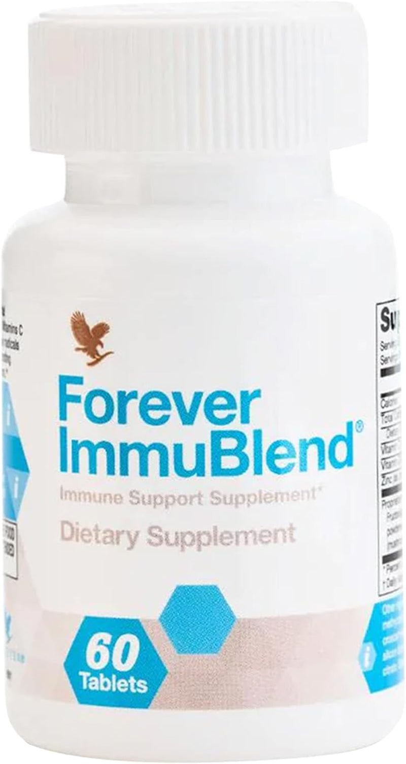 Forever Living - Forever Immublend® Immune Support Supplement – Includes Botanicals, Vitamins D & C, Maitake & Shiitake Mushrooms – 60 Tablets