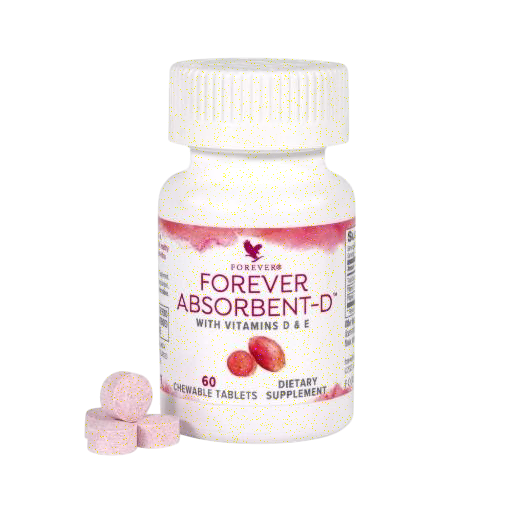 Forever Absorbent-D – Unleash Your Radiant Self-Care: Daily Chewable Vitamin D & E for Immune Vitality, Bone Strength & Transformative Wellness