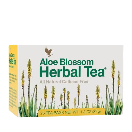 Aloe Blossom Herbal Tea – Ultimate Caffeine-Free Elixir for Wellness, Balance & Self-Care | Vegan, Gluten-Free, 0 Cal (1.3 Oz)