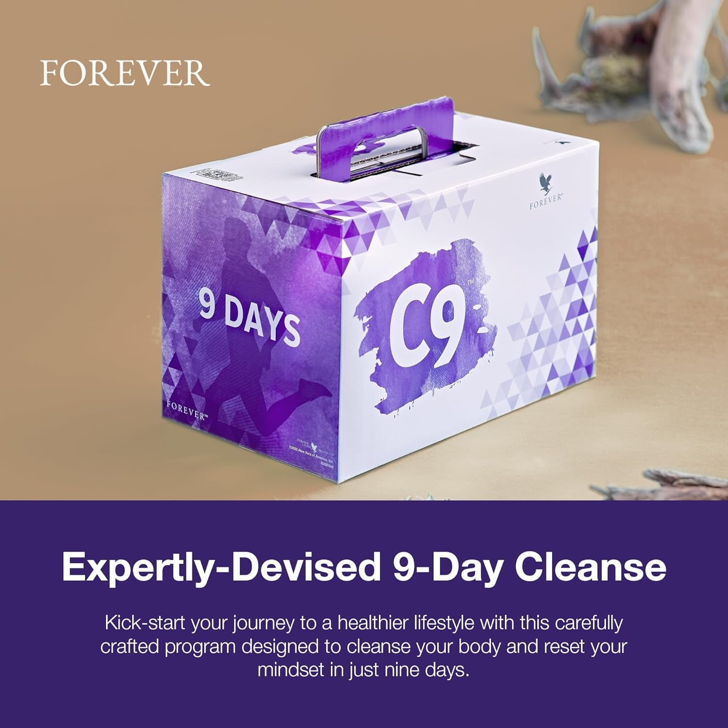 zz 051 A... Forever Living - Forever C9 Lite Ultra Vanilla Cleanse Kit - with Aloe Vera Gel, Plant-Powered Protein, Thermogenic Blend, Garcinia Cambogia, & Fiber