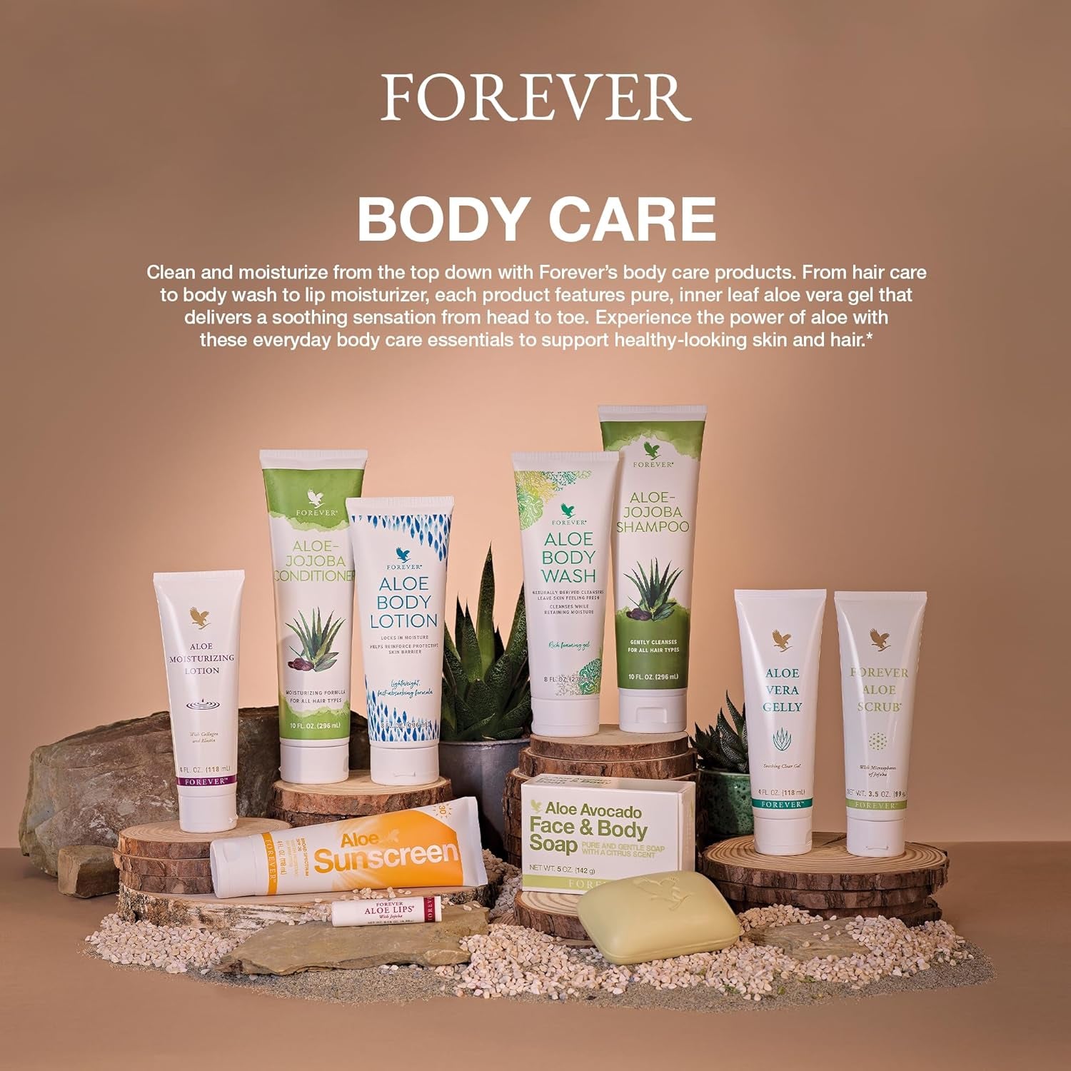 Forever Living - Aloe Vera Gelly - Pure Aloe Gel for Soothing and Moisturizing Skin, Non-Staining and Fast-Absorbing, Vegan and Gluten-Free, 4 Fl Oz