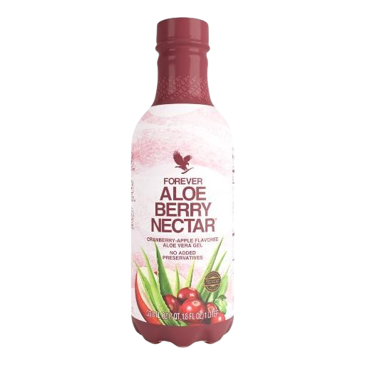 Aloe Berry Nectar – Forever Living’s 90.7% Pure Aloe Vera, Cranberries & Apples, Preservative-Free | Nourish Immunity & Self-Care (1L)