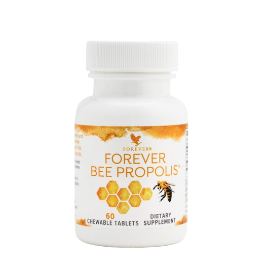 Forever Bee Propolis Chewable Tablets: Boost Immune Support & Vitality with Bee Propolis & Flavonoids | 60 Powerful Health & Wellness Tablets