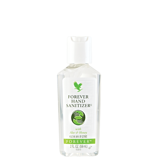 Forever Hand Sanitizer: Nourishing Aloe & Honey Defense – 2 Fl Oz, Germ-Killing, Hydrating & Travel-Ready for a Healthier, Happier You