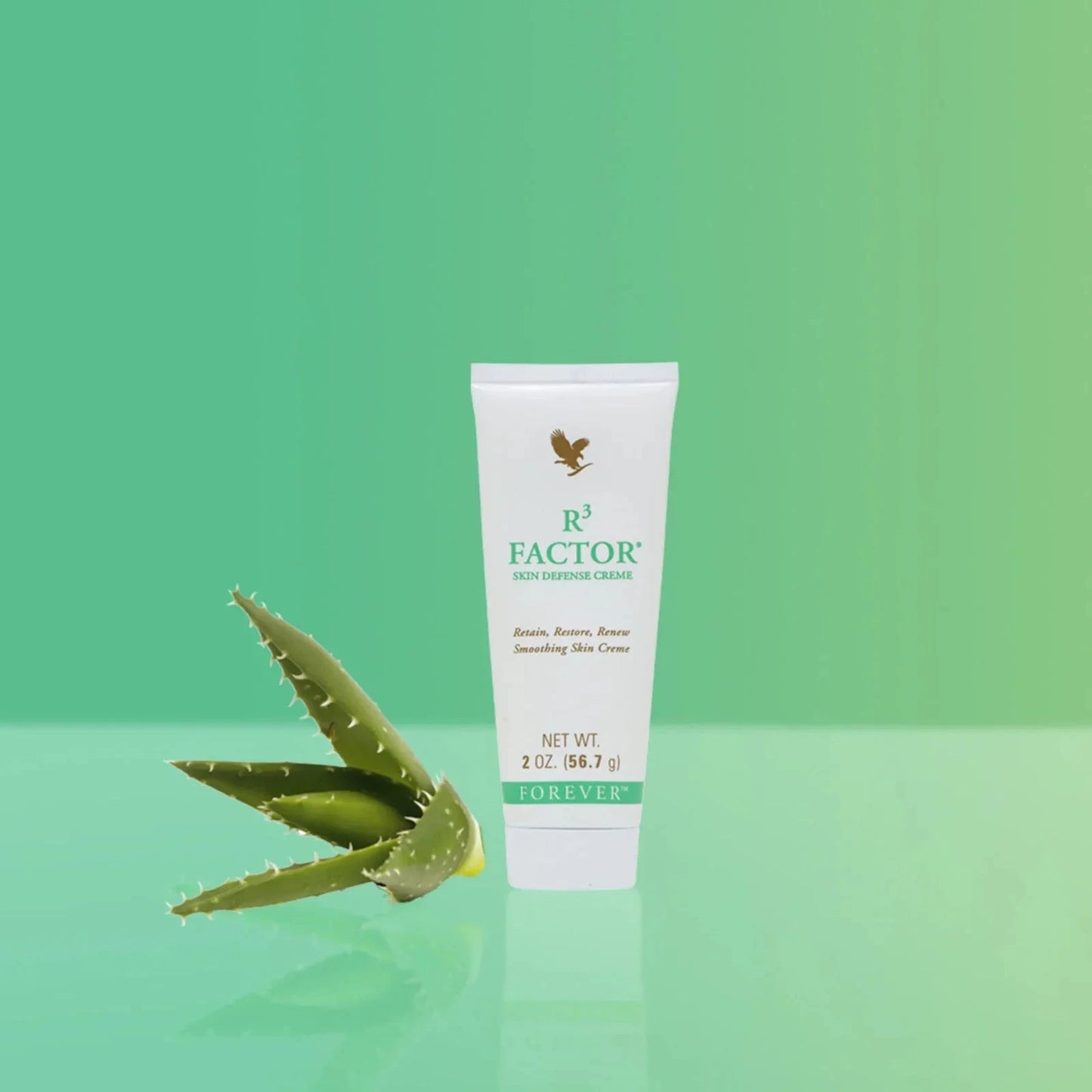 R3 Factor – Forever Living Skin Defense Crème: Retain, Restore & Renew Youthful Radiance with AHAs, Vitamins & Collagen – 2 Oz - RiverVera